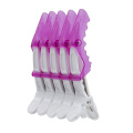 2021 Wholesale Plastic Fashion Clip for Salon Hairdressing Hair Clip